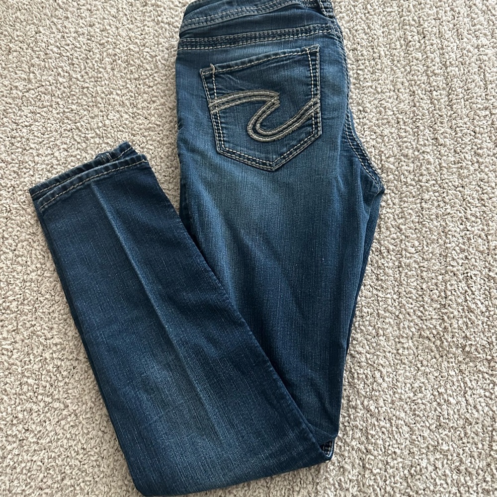 Silver Jeans Dark Blue Women's Skinny Jeans
